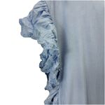 House Of Harlow 1960 Light Blue Tiered Ruffle Babydoll Dress Size LARGE Photo 5