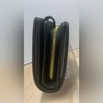 Michael Kors Wallet Jet Set Travel Black/Gold Bi-fold Snap Photo 4