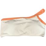 l*space NWT L* Ribbed Axel Bikini Swim Top Cream / Tangy Peach Size XL Photo 2