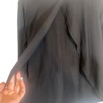 Fabletics Black Long Sleeve Spliced Open Back Pullover Sweatshirt Women Sz M Photo 6