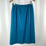 Pendleton Vintage  Wool Pencil Skirt in Blue Size‎ 8 Photo 2