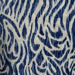 Vineyard Vines  Shirt Womens Small White Blue Abstract Zebra Print Tunic Preppy‎ Photo 4