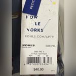 Apt. 9 Apartment 9 Petite XL Blouse Floral Blue Short Sleeve Photo 4