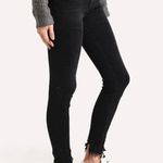 AGOLDE Sophie Mid Rise Skinny Ankle Jean in Black Photo 1