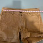 Vince womens short size 30 tan button closure rolled up Photo 6