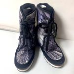 Icepeak Boots Womens 8 Black Waterproof Lace Up Grip Puffer Faux Fur Snow Photo 1