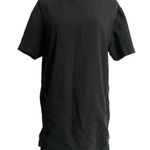 Jaanuu  Size Medium Black Short Sleeve Scrub Top Uniform Nurse Doctor Healthcare Photo 0