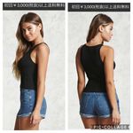 Forever 21 New f21 sweater top Crisscross vneck detail Sz S Photo 2