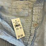 Aerie  Searsucker Coverup Shirt Women’s Medium Blue New NWT Button Up Oversized Photo 1