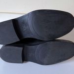 ZARA Chelsea Boots Black Leather Pull On Flat Size 6 Photo 5