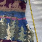 Northern Reflections Vintage  Fleece Women’s Sz M Forest Wilderness Short Sleeve Photo 8