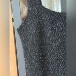 ZARA Tweed Mini Dress Eyelash Metallic Knit Jewel Button Blogger favorite Photo 7