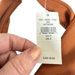 Aerie OFFLINE By Real Me Ruched Sports Bra Rust Orange Criss Cross Back Size S Photo 5