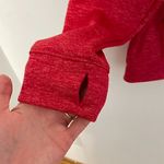 Adidas  Climawarm Team Issue Fleece Pullover Logo Hoodie Red Active Sweatshirt L Photo 5