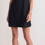 Vineyard Vines Performance Short Cap Sleeve Margo Harbor Shirtdress Black Large Photo 0