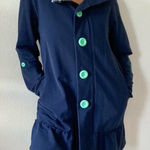 Matilda Jane ‎ Million Little Things Jacket Navy Roll Tab Sleeves Size SMALL Photo 0