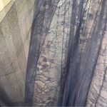 TLL Say Yes To the Prom Dress Size 0 Navy Blue Tulle Beaded Formal Evening Dress Photo 6