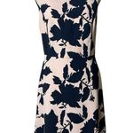 The Limited  Blue and Pink Sheath Dress Sleeveless Crew Neck Mini Size 6 Photo 2