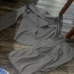 SheIn Gray Off-Shoulder Pantsuit Photo 0