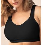 Shapermint Truekind Medium Black Daily Comfort Wireless Shaper Bra 10022 Extend Photo 0