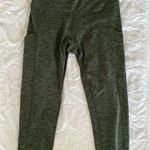 Aerie Army Green Leggings With Pockets Photo 0