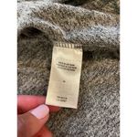 Lucky Brand  Heather Gray V-Neck Cinch Tie Back Sweater M Photo 3