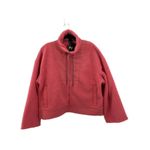 Under Armour NWT  Women's UA Legacy Sherpa Full-Zip‎ Loose Jacket in Pink Size XL Photo 2