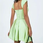 Princess Polly  Green Mini Skirt Photo 2
