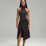 Lululemon  Wundermost Ultra-Soft Nulu Mockneck Sleeveless Bodysuit Black Large Photo 2