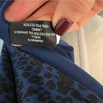 Boston Proper  Beyond Travel Prussian Cheetah Printed Double Breasted Knit Jacket Photo 10