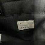 A New Day Black Alligator Print Structured Mini Crescent Tote Handbag from . NWT Photo 9