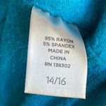 Avenue Blue Relaxed Sweatshirt with Reversed Stitching Size undefined Photo 6