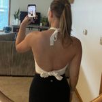 Quiet Storm White Halter Top  Photo 1