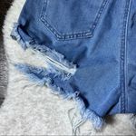 Princess Polly  Distressed High Rise Jean Shorts Photo 6