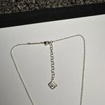 Kendra Scott  Dichronic Glass Pink Gold Tone Necklace Adjustable Length Photo 3