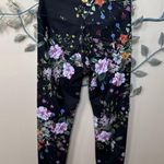 Sage  Collective Black Floral Leggings M Photo 3