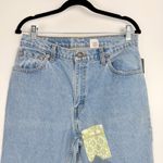 Urban Renewal  Women's Blue Patchwork Festival Levi's 550 Boho Tapered Jeans 24 Photo 4
