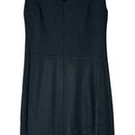 MM.LaFleur  Sleeveless V-neck Stretch Sheath Black Dress Size 4 Photo 0