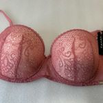 Tahari  Lace Underwire Bra - Soft Pink women embroidered. New with tags. Photo 1