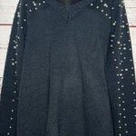 Entro Women’s Boutique Pearl Embellished Sweater | Large Photo 0