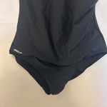 Speedo  One Piece Black Swimsuit‎ Size 8 Photo 2