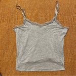 Gray Lace Trim Tank Size XS Photo 1