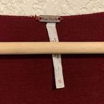 Free People Jasmine Embroidered Mini Burgundy Boho Dress Photo 4