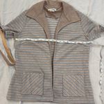 Vintage 1970s Short Sleeved Shacket With Belt Blue Size M Photo 6