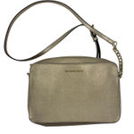 Michael Kors Michael Jet Set crossbody bag in Gold Photo 0