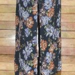 Little Lies Open Front Floral Cardigan Kimono Size XS Blue Floral Bell Sleeve Photo 6