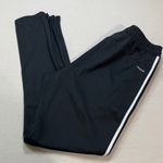 Adidas  Black Joggers with White Stripes Photo 1
