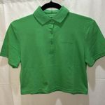 Outdoor Voices Birdie Cropped Polo - Kelly Green Size XXS Photo 2