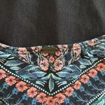 O'Neill O’Neill boho floral plunge v neck strapy low back one piece swimsuit small​​ Photo 5