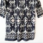 World‎ Market Cotton Ikat Moroccan Print Dress Size S/M Boho Festival Summer Black Photo 6